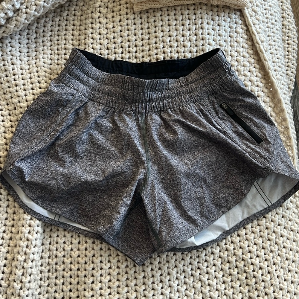 Lululemon athletic shorts | size 6 | grey